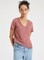 BELLA + CANVAS® Women’s Jersey Relaxed Short Sleeve V-Neck T-Shirt
